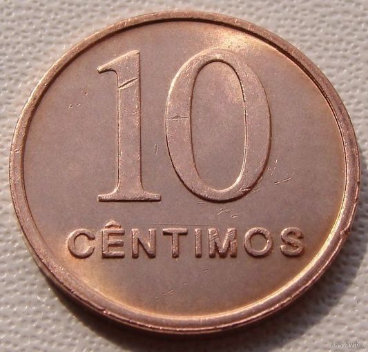 Ангола. 10 сентимо 1999 год  KM#95