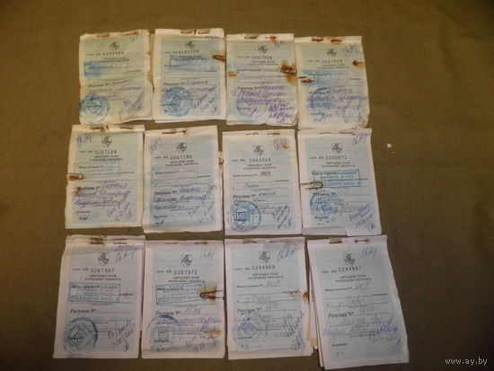 Сберегательная книжка Ашчадны банк Рэспублiкi Беларусь 2001 г.12 шт.Погоня.С рубля.