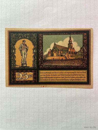 25 пфенигов (нотгельды) Германия г.Кёльн -1402