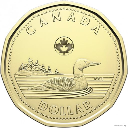Канада 1 доллар, 2025 Карл III UNC