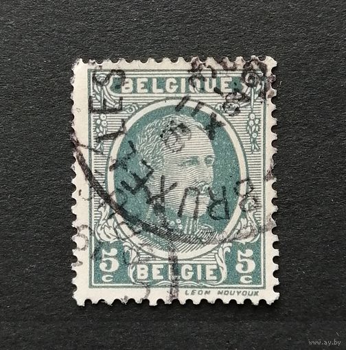 Бельгия 1922 Король Альберт I /  King Albert I - type Houyoux