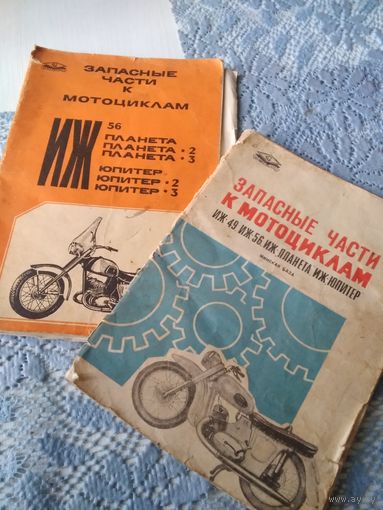 Каталог запасных частей к мотоциклам Иж