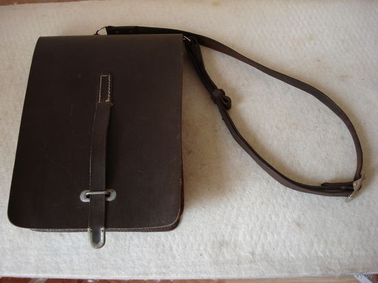 Сумка полевая (планшет) для сержантов срочной службы Советской Армии и курсантов военных училищ. Разновидность - 1. СССР, вторая половина прошлого века.