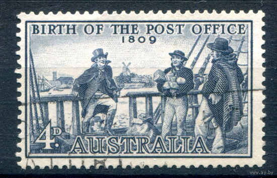 Австралия - 1959г. - 150 лет австралийской почте - 1 марка - полная серия, гашёная [Mi 293]. #3-WB-87-A-1