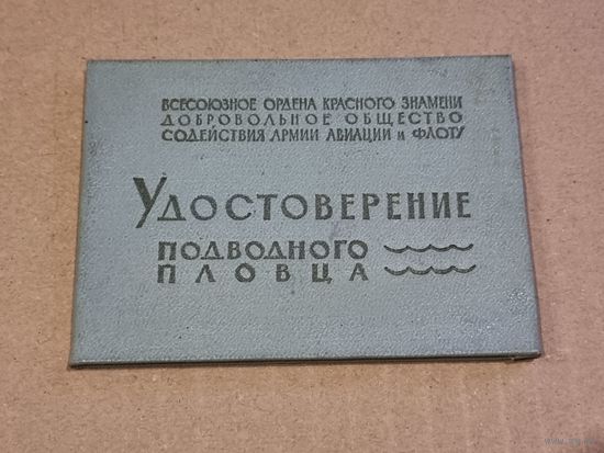 ДОК ПОДВОДНОГО ПЛОВЦА.