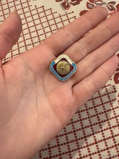 Олимпийские виды спорта БИАТЛОН ЗНАЧОК С РУБЛЯ