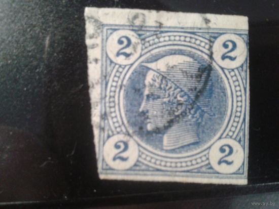 Австрия, 1851/1899. Газетная марка, голова Меркурия