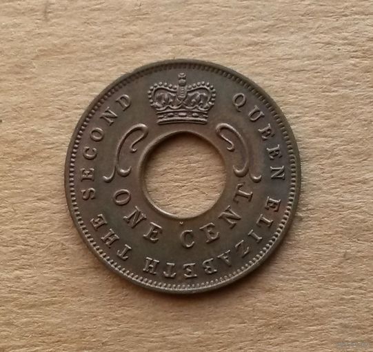 Британская Восточная Африка, 1 цент 1962 г., Елизавета II (1952-2022), UNC