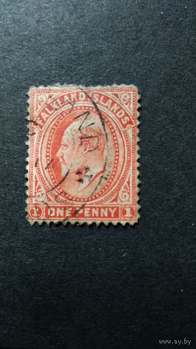 Великобритания\340с\Фолклендские острова,Фолкленды 1904 король Эдуард VII