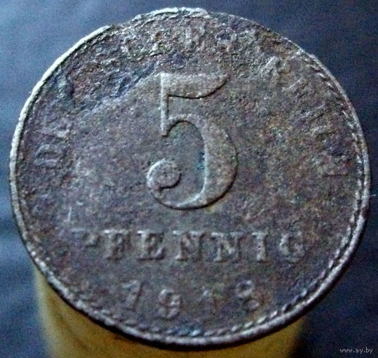 5 пфеннигов 1918