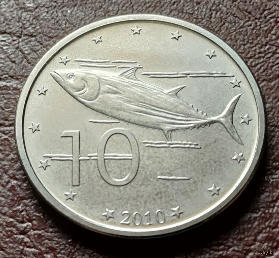Острова Кука 10 центов, 2010    ( 1-14-5 )