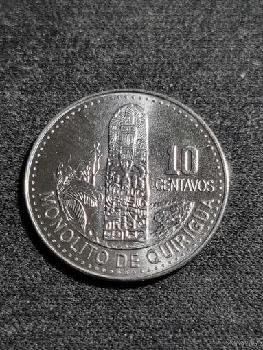 Гватемала 10 сентаво 2009 Unc