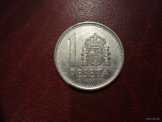 1 песета 1988 год Испания