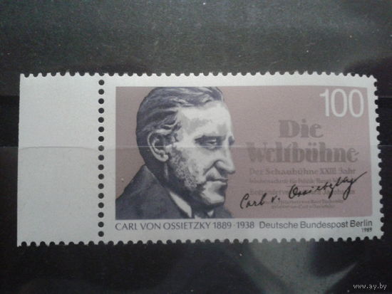 Берлин 1989 журналист, публицист Михель-2,2 евро