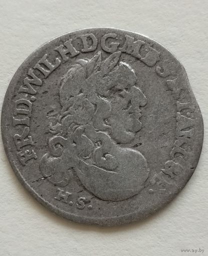 6 грошей, 1682 H.S., Фридрих Вильгельм I 1640 - 1688 гг