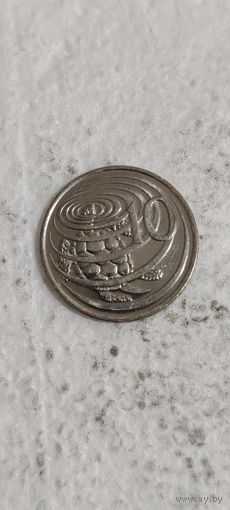 Каймановы острова  10 цент 2008