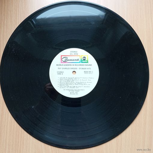 Ray Charles Singers - 20 Smash Hits - Command/ABC Records, USA - без конверта