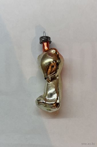 Елочная игрушка лисичка лиса СССР