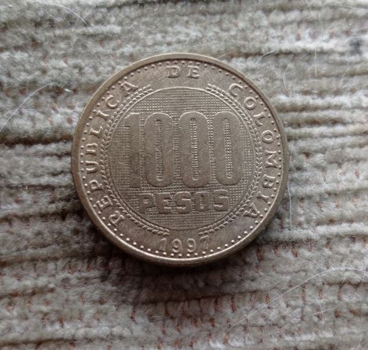 Werty71 Колумбия 1000 песо 1997