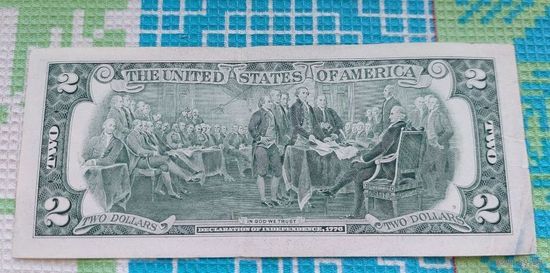 США 2 доллара 2009 года. Штат Джоржия. Аталанта. Сторгуй за свою цену, предложи обмен!