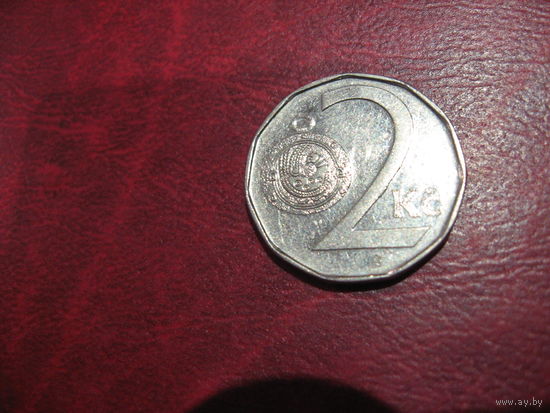 2 кроны 2004 года Чехия