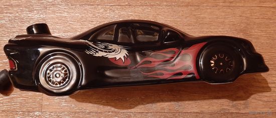 Бутылка штоф автомобиль , керамика 1990-е гг.