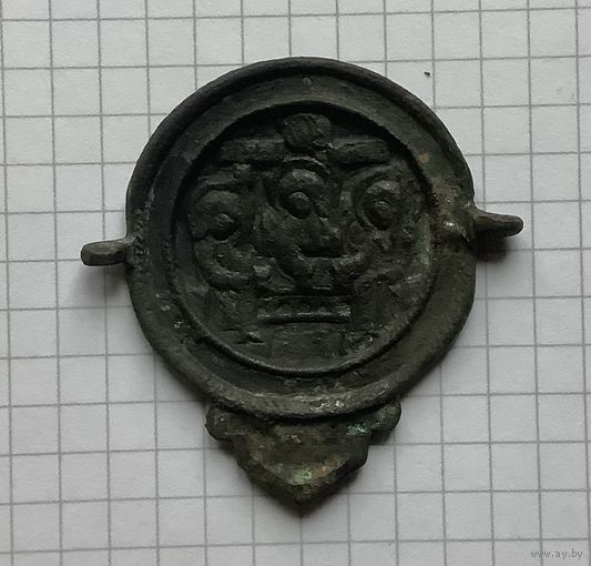 Троица, створка панагии