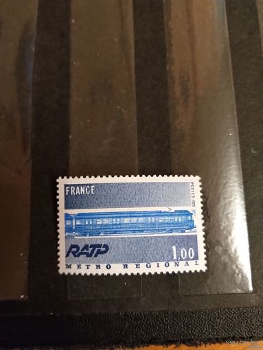 1975 Франция поезд железная дорога чистая клей MNH** выпускалась одиночкой (1-л1)