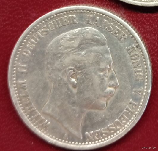 Пруссия 2 марки 1906