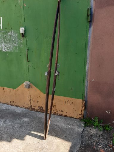 Ретролыжи (60-е гг.) беговые деревянные TALLINN. Длина 210 см, жесткие крепления NN75