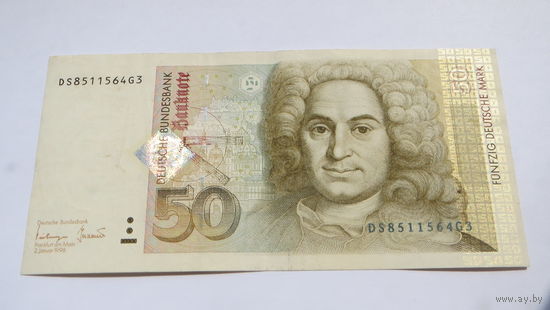 Германия ФРГ 50 марок 1996г.