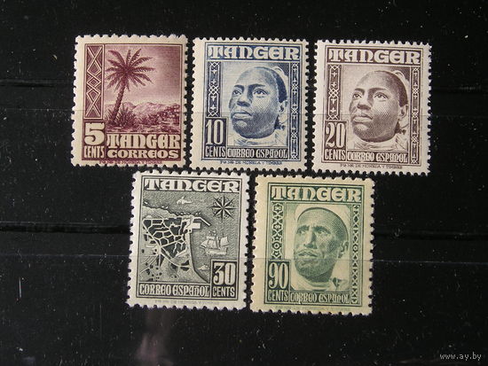 Испанский Танжер 1948 х 5