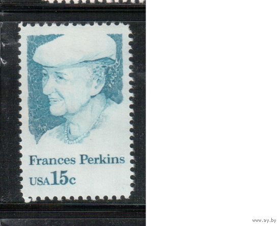США-1980, (Мих.1427) , ** , Личности, (одиночка)