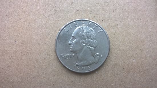 США 25 центов, 1996"P". (К-U-)