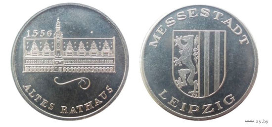 Медаль. Монета. Юбилейная монета. Памятная медаль. ГДР. Германия.