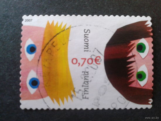 Финляндия 2007 день св. Валентина (коллаж)