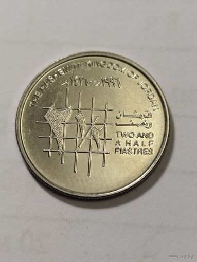Иордания 2,5 пиастра 1996