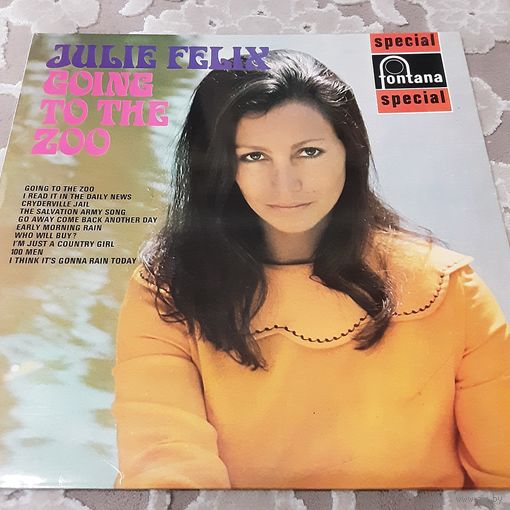 JULIE FELIX - 1969 - GOING TO THE ZOO (UK) LP