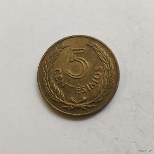 Уругвай 5 сентесимо 1960 г.
