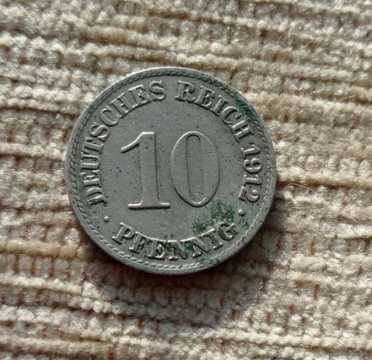 Werty71 Германия 10 пфеннигов 1912 А