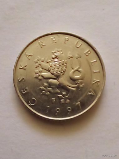 Чехия 1 крона 1997 г.