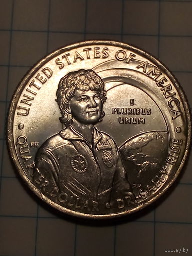 25 центов США 2022 год салли