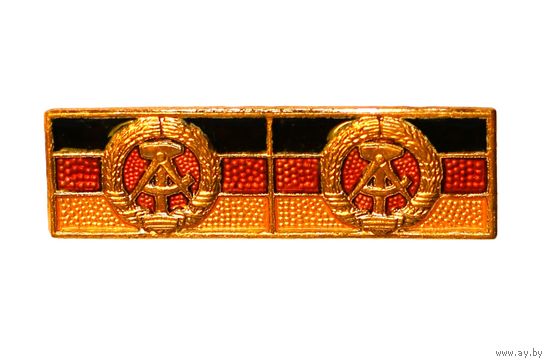 ГДР. Планка (колодка) для награды