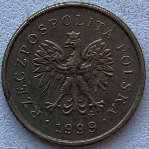 Польша 1 грош 1999 г.