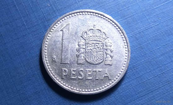 1 песета 1986. Испания.