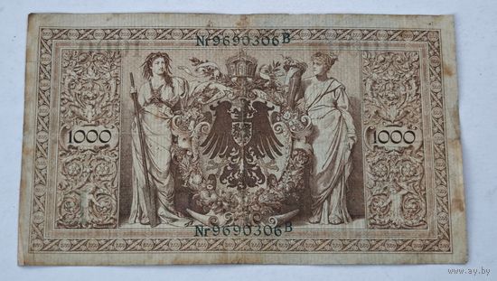 1910 год Германия 1000 марок