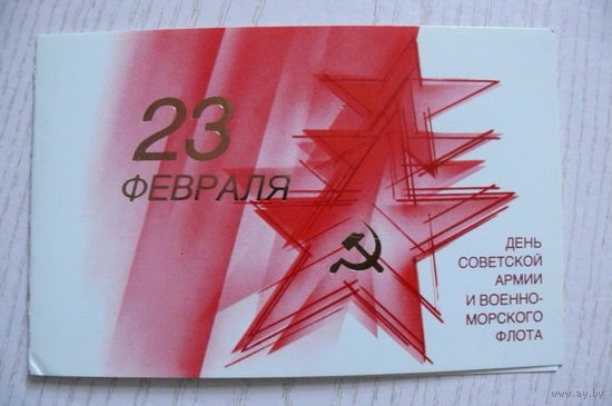 Воронин В., 23 февраля, 1989, двойная, чистая.