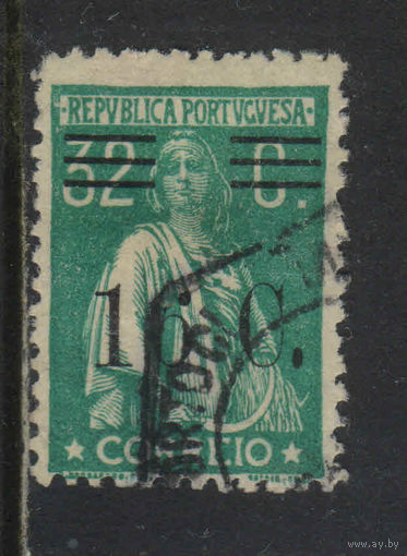 Португалия Респ 1928 Вып Церера Надп Стандарт #486