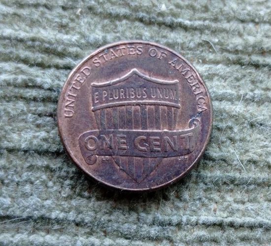 Werty71 США 1 цент 2015