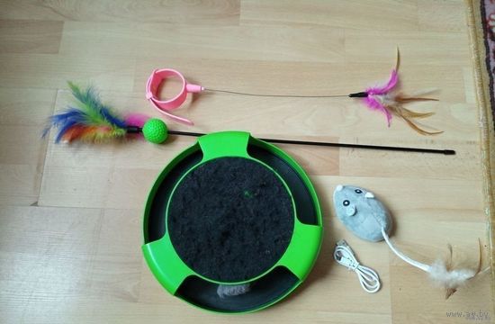 Игрушки для котика + подарок